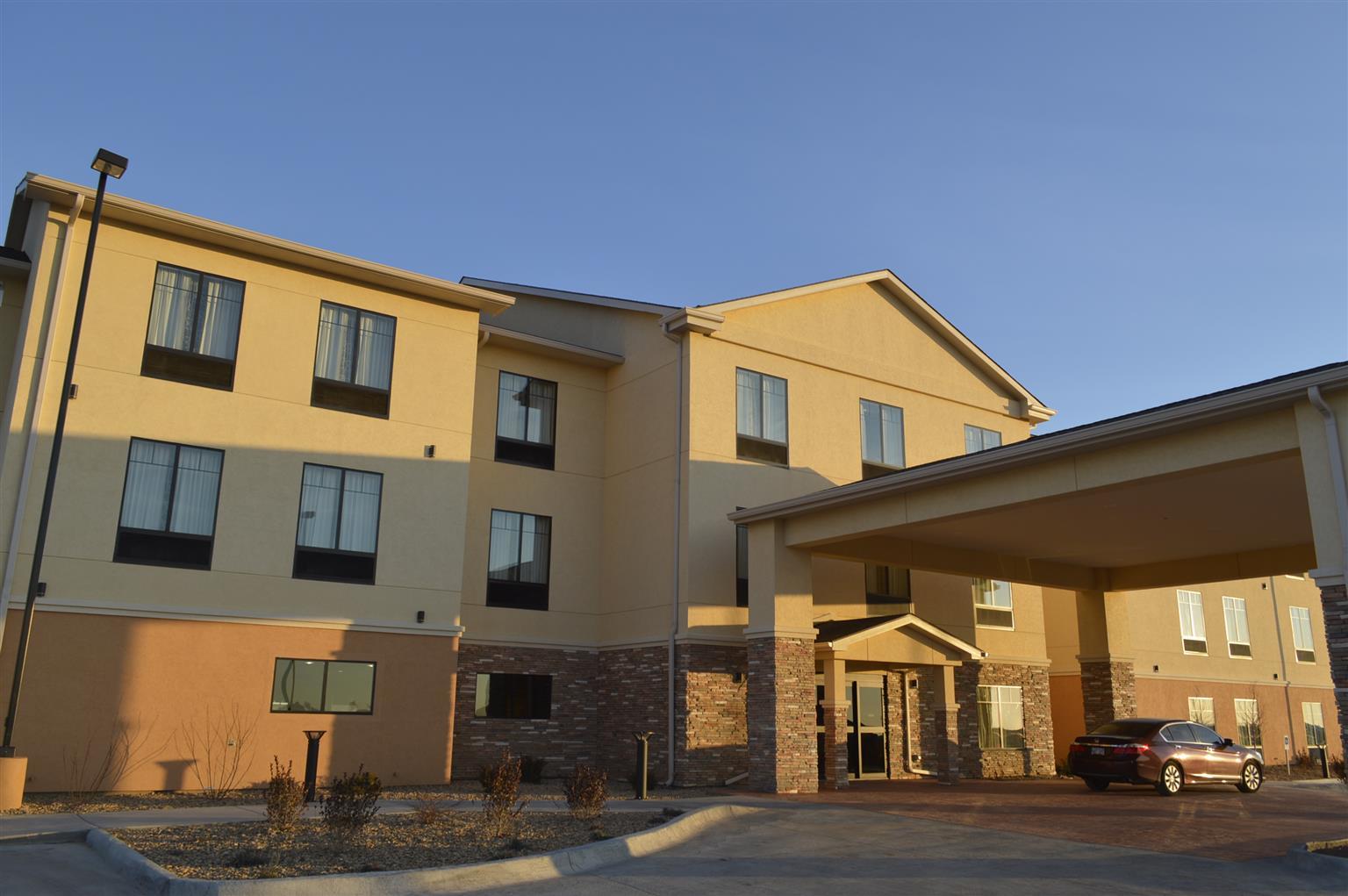 史蒂文斯县贝斯特韦斯特优质酒店 Hugoton 外观 照片